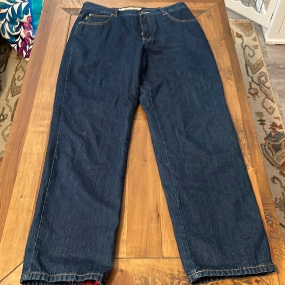 CABELA’S Flannel Lined Jeans Size 12” - Picture 1 of 15